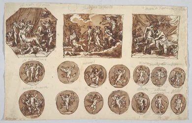 Thetis Observing Vulcan Fabricating the Arms of Achilles